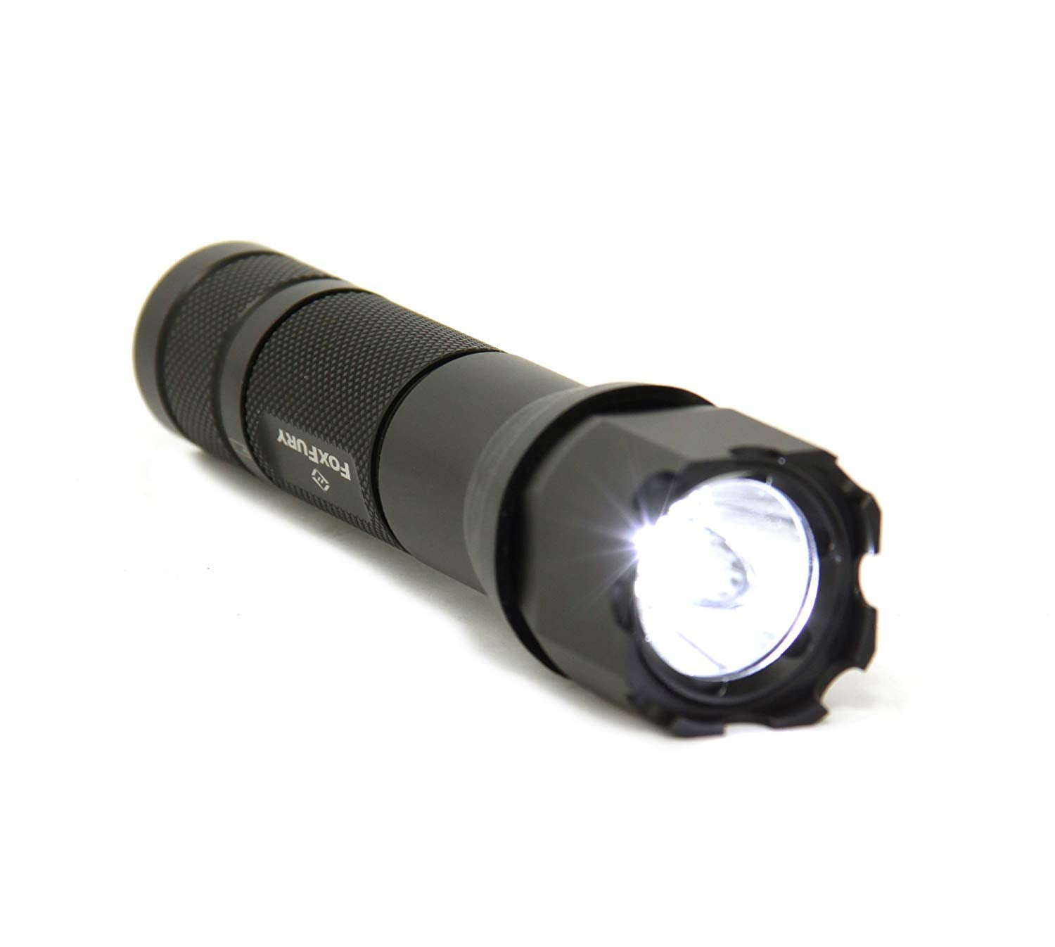 FoxFury SideSlide C-Clamp Helmet Light, 200 Lumens, Waterproof, Fire & Impact Resistant, Black, Model 940K-010FI, 1-Pack