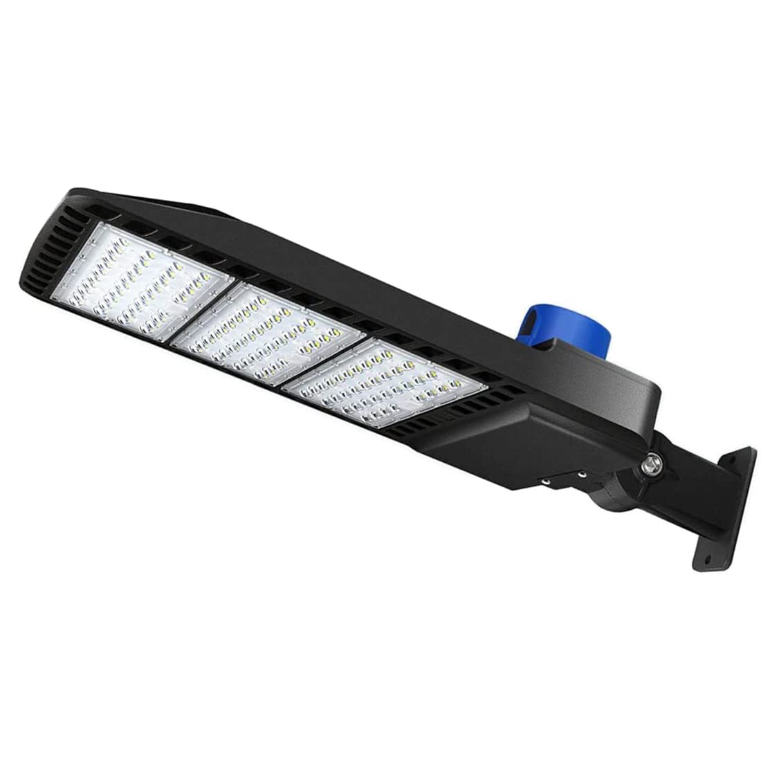 Juyace 300W Led Parking Lot Light, Dusk To Dawn, Ip65 Waterproof, Wall Mount, Brown