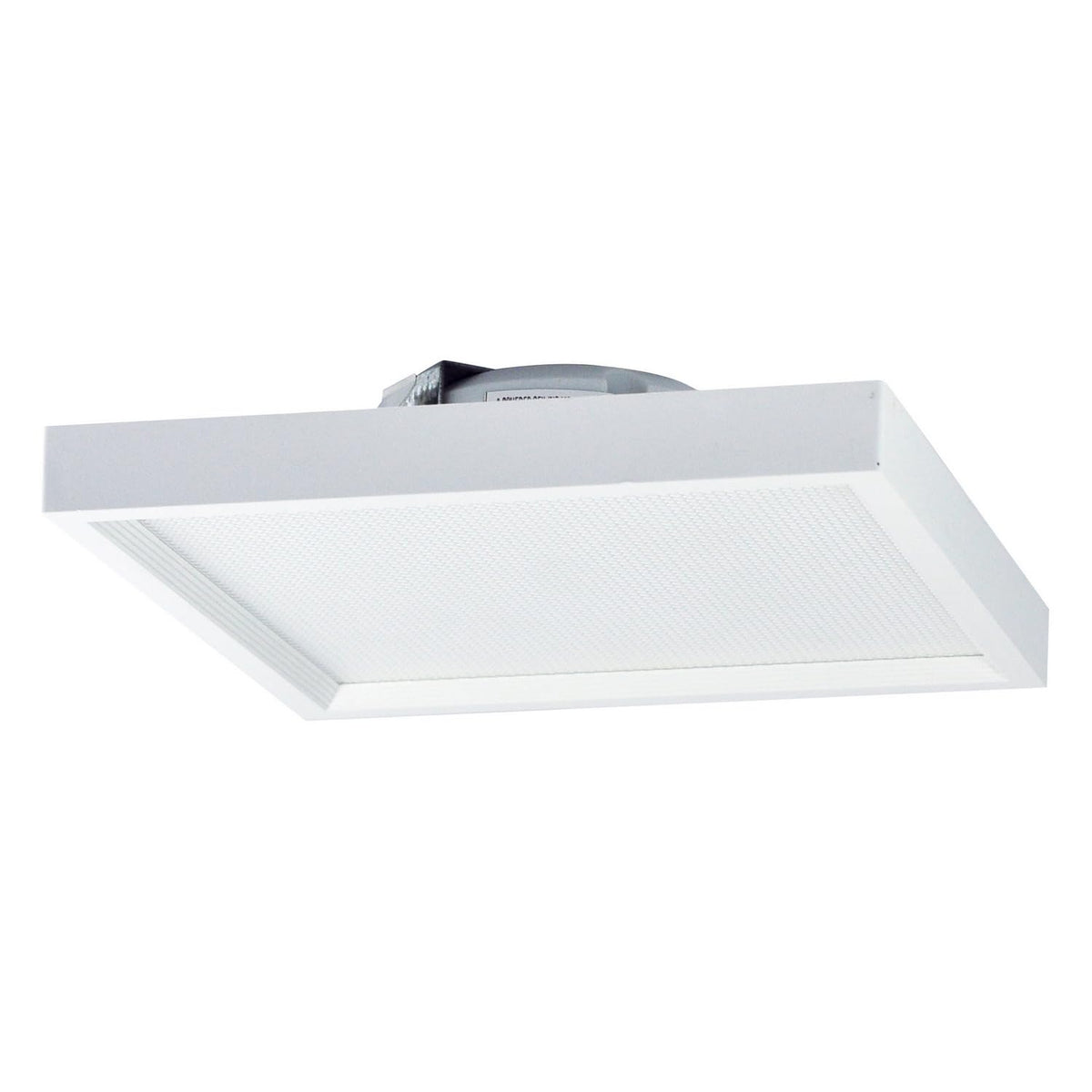 Nora Nlos-S62L40Ww Surf Baffle Led Regressed Edge-Lit Surface Mount, White (4000K, 6'' Square)