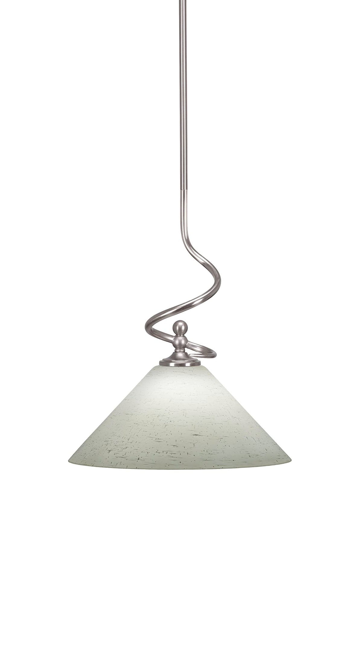 Capri 1 Light Mini Pendant in Brushed Nickel (901-BN-316)