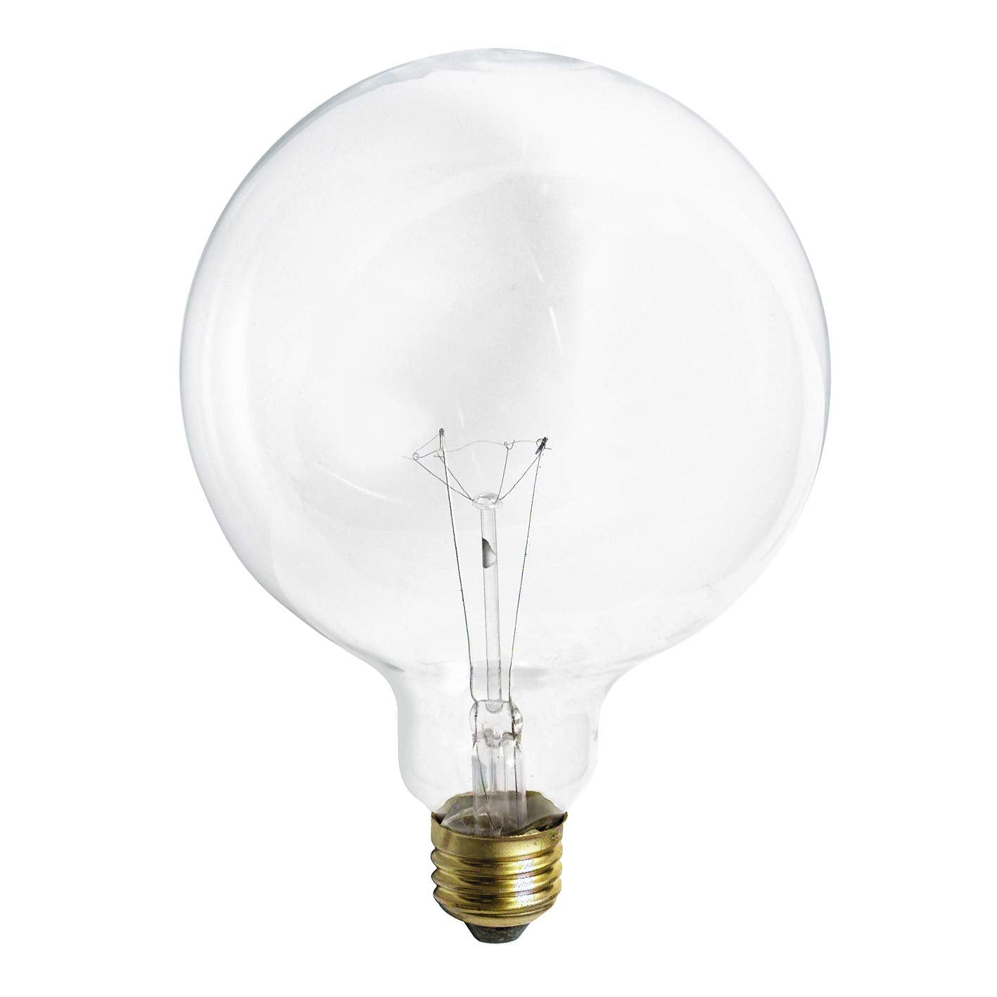 Kor (2 Pack) G40 Incandescent Light Bulb 2700K Soft Light, Decorative Globe Light Bulbs,E26 Medium Base, Perfect Use For Decor,