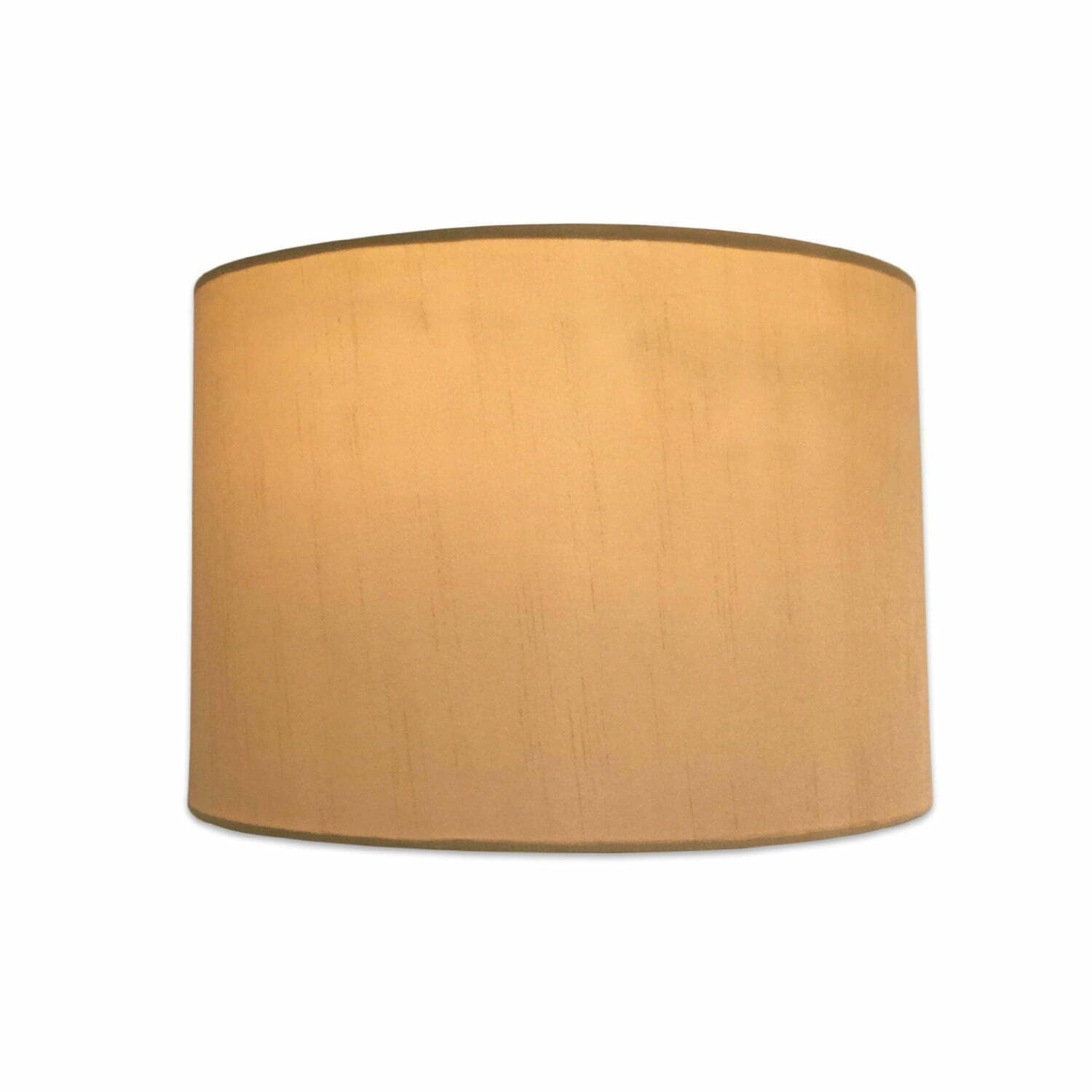 Royal Designs, Inc. Shallow Drum Lamp Shade HB-610-14AGL-2, 13 x 14 x 9, Antique Gold, 2 Pack, Wood/Metal/Cast