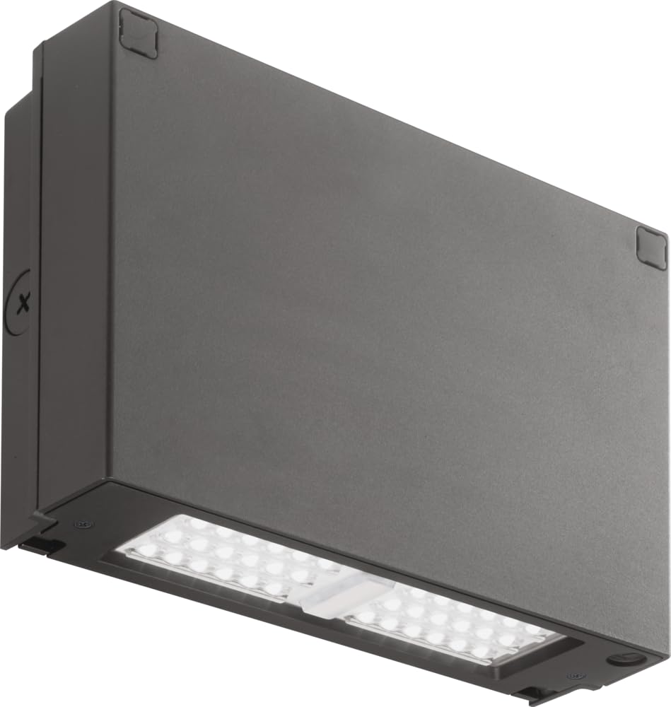 Lithonia Lighting Outdoor Wallpack LED 5000K 2900 Lumen Aluminum Dark Bronze Model WPX1