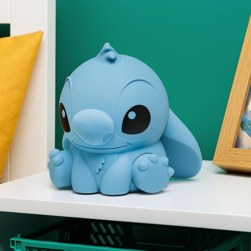 Paladone Stitch Squishy Lamp - Disney Desk Light, Multicolor, One Size, Silicone Nightlight for Gaming Room & Bedroom Decor