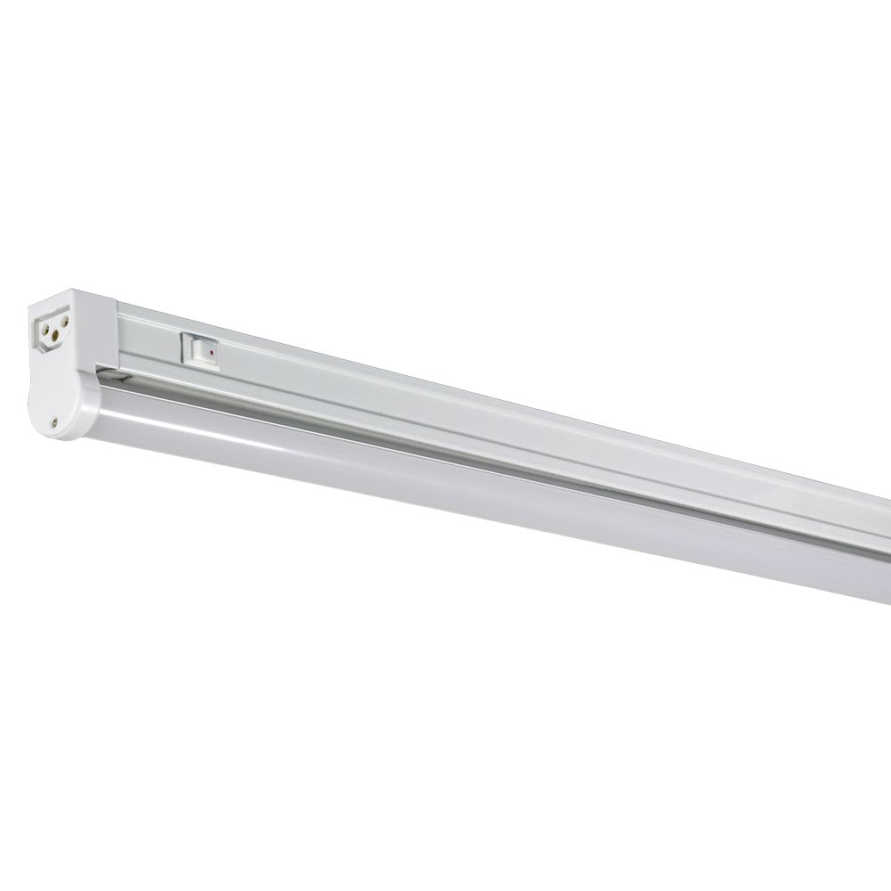 Jesco Lighting Sga-Led-24/40W-Sw 4000K Sleek Adjustable Led With Switch, White, 24"