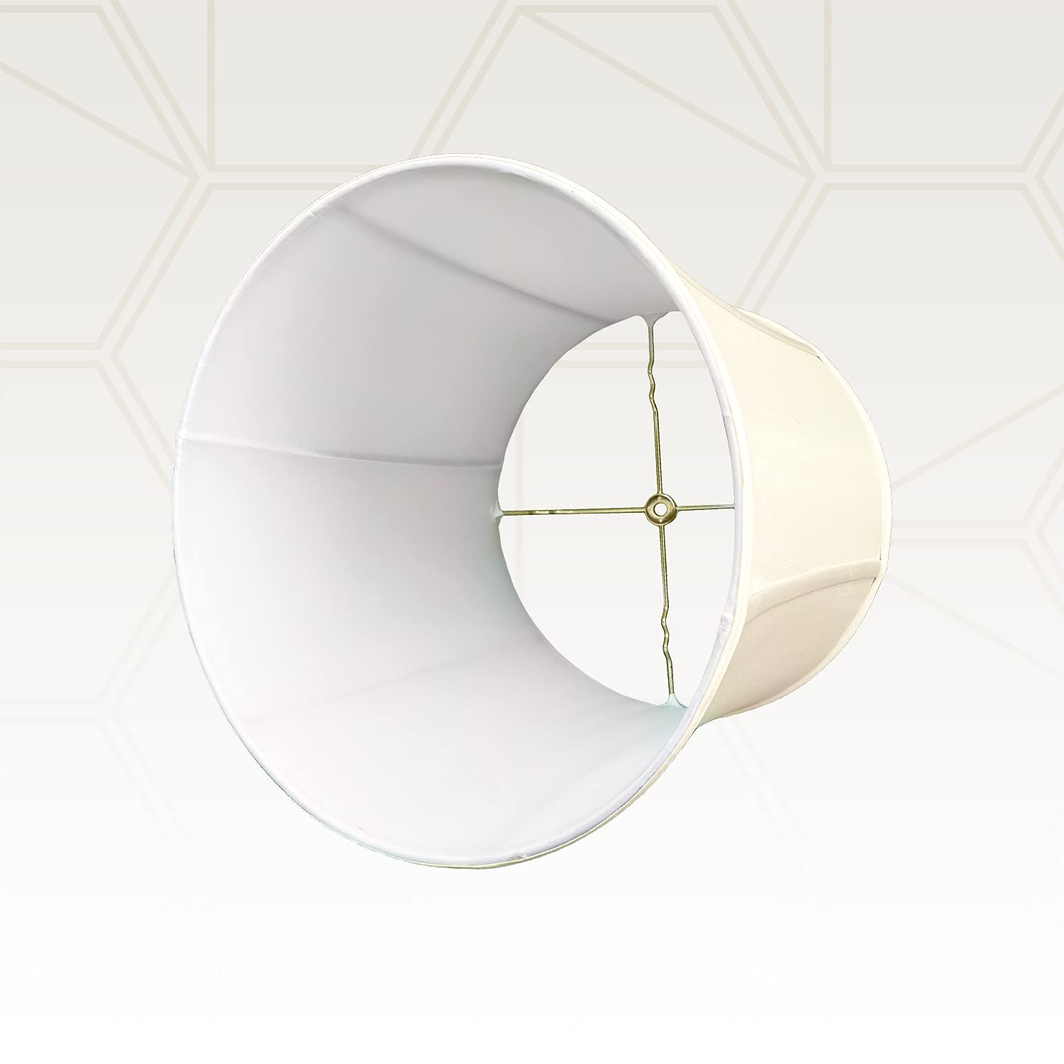 Royal Designs Basic Drum Lamp Shade - Eggshell 14 X 15 X 15