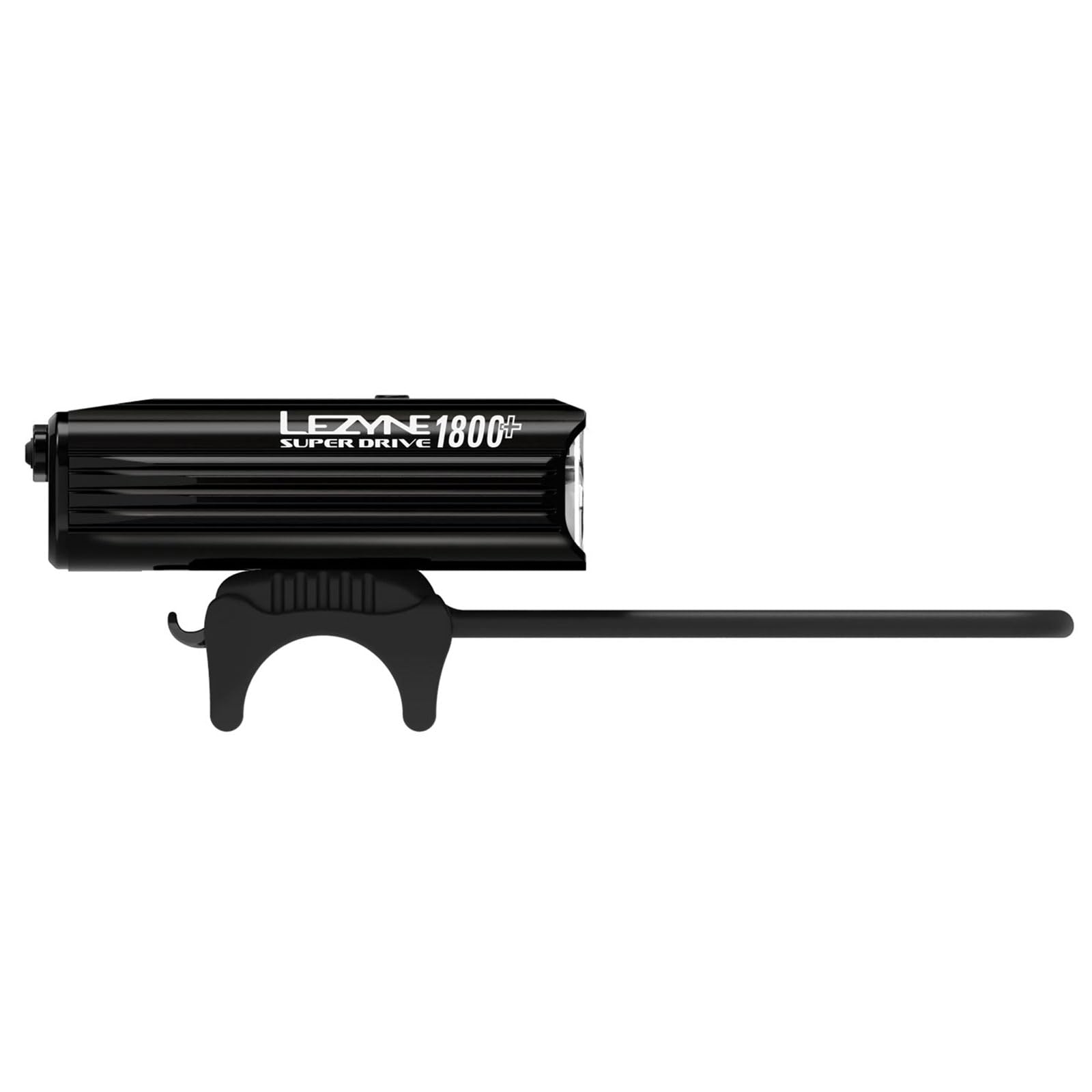 Lezyne Super Drive Bicycle Usb-C Rechargeable Ipx7 White Led Front Light With Multiple Solid & Flash Modes | Integrated Silicone