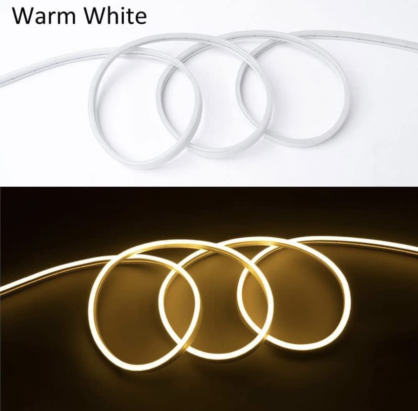Desidiya  LED Neon Light Rope, Waterproof Outdoor Flexible Light with Connector, 120LED/M Silicone Light for Diwali, Christmas,
