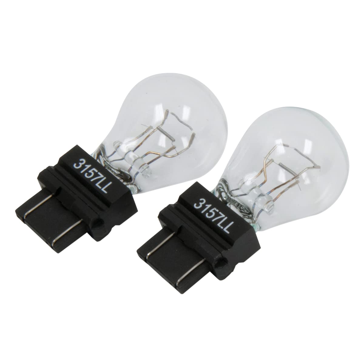 RoadPro RP-3157LL Replacement Bulbs, Clear, Heavy Duty, Long-Life, Pack of 2