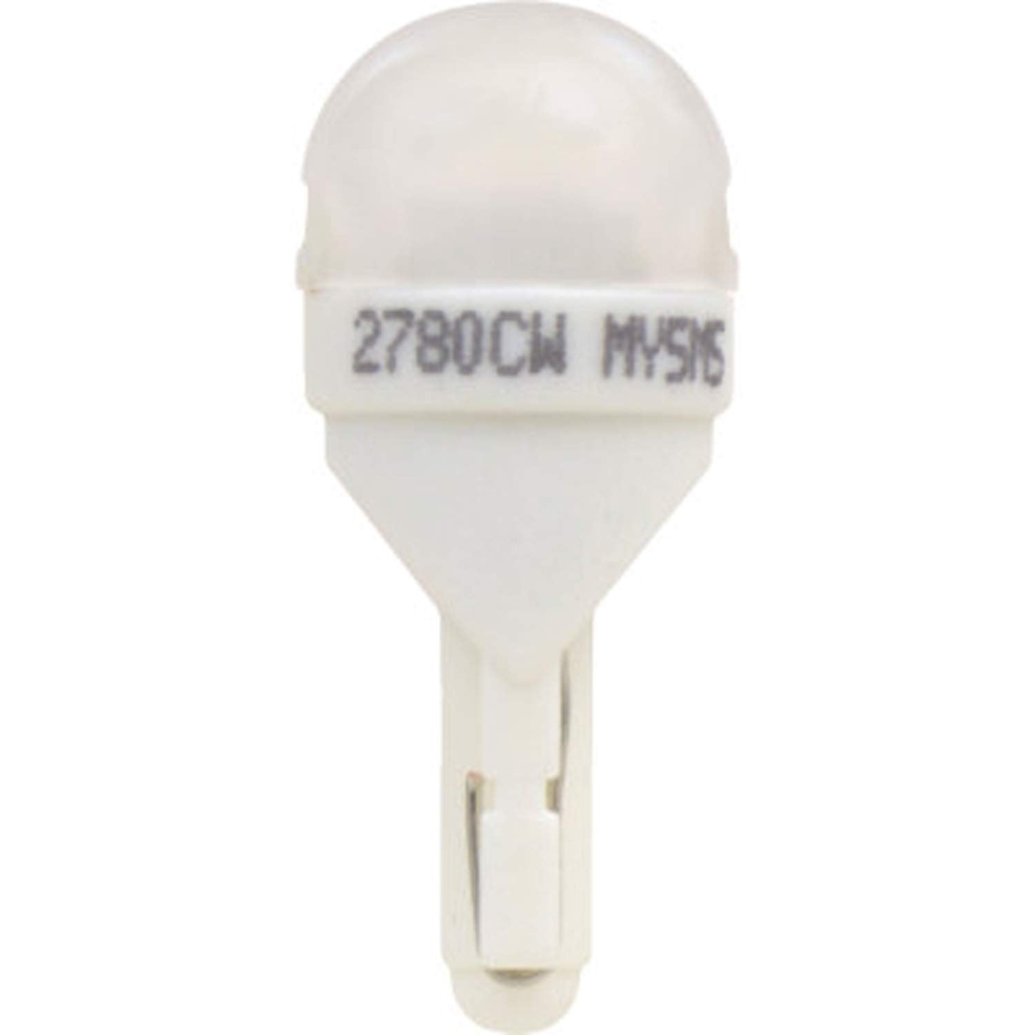 SYLVANIA 158 T10 W5W LED Mini Bulb - White, Ideal for Interior Lighting, Model 158SL.BP