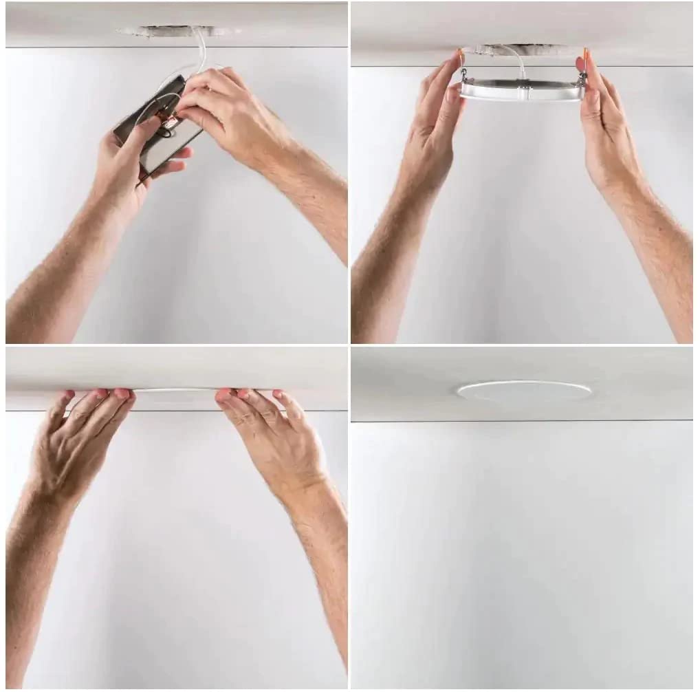 Hlbsl 6 In. Color Selectable New Construction Or Remodel Canless Recessed Integrated Led Kit