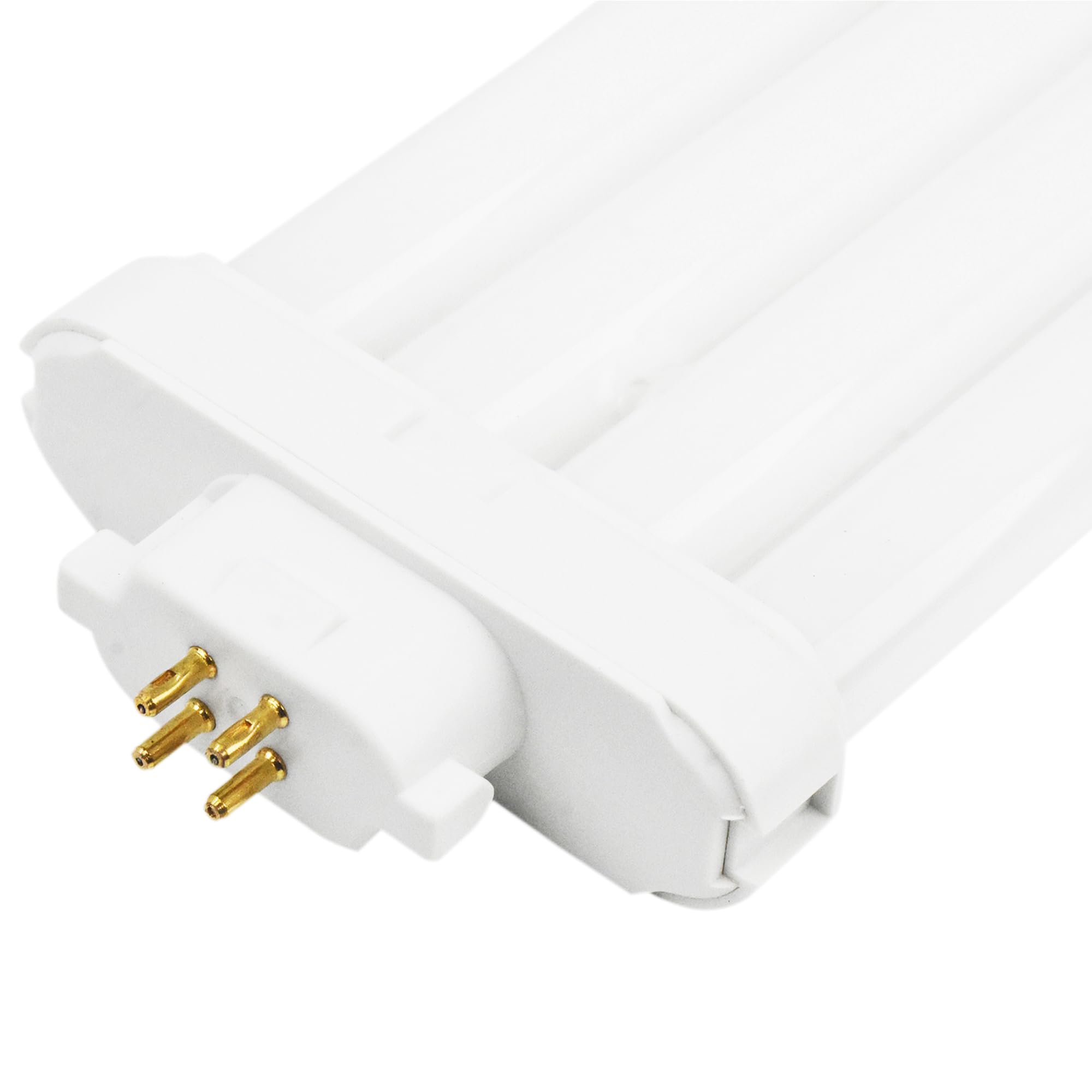 Mandala Crafts Fml27 27-Watt 6500K Compact Fluorescent Light Bulbs With Quad Tubes, 2 Packs Daylight 4-Pin Gx10Q-4 Base Fml Fml