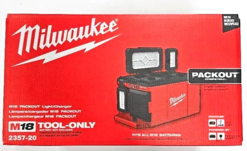 Milwaukee M18 PACKOUT Light/Charger (Bare Tool)