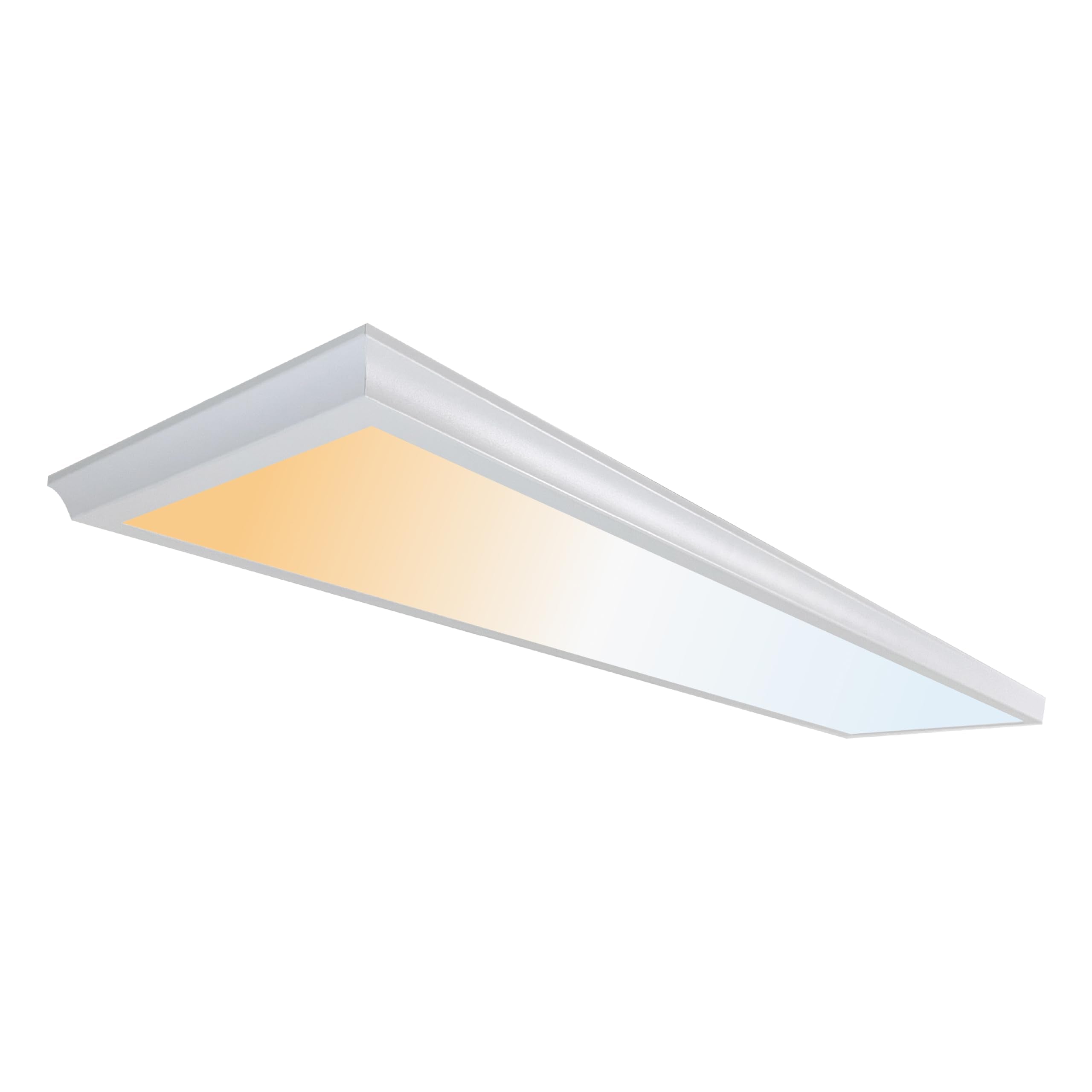 Ultralux LED Light Panel - CCT Switchable, TRIAC Dimmable, 1x4 ft, Matte White, Model UL-IFP-12-48-40W-276