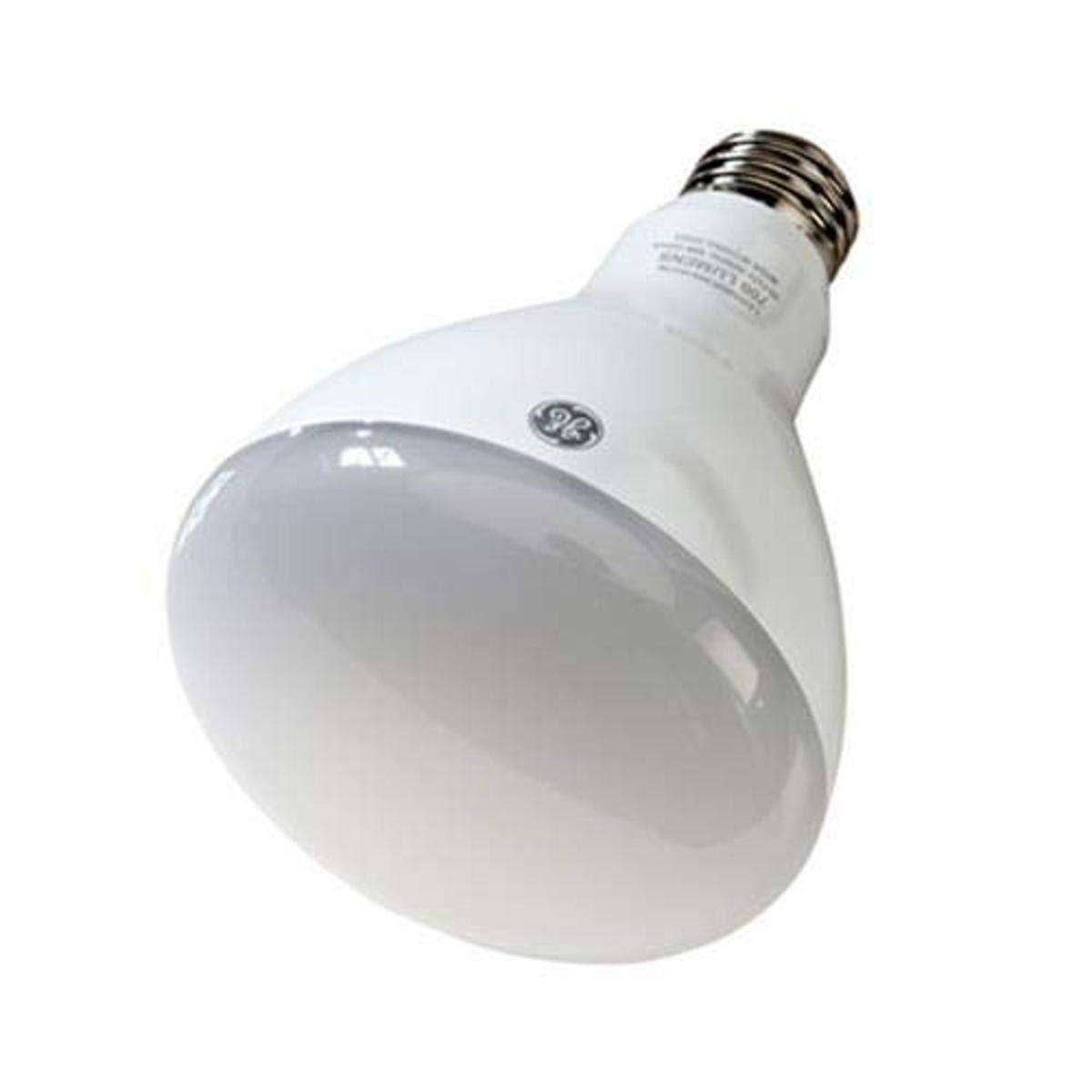 GE Lighting LED Lamp BR30, 10W, White, Model LED10DR303/827W, 1 Count (Pack of 1)