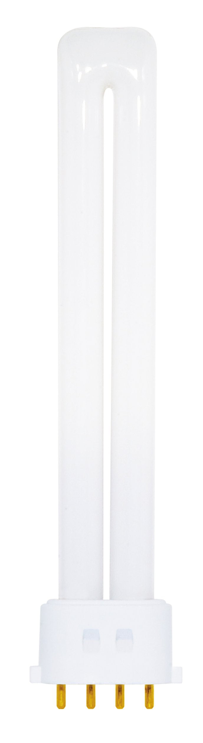 Satco S8369 T4 Twin 4-Pin Tube 13W 4100K White Glass 1 Count