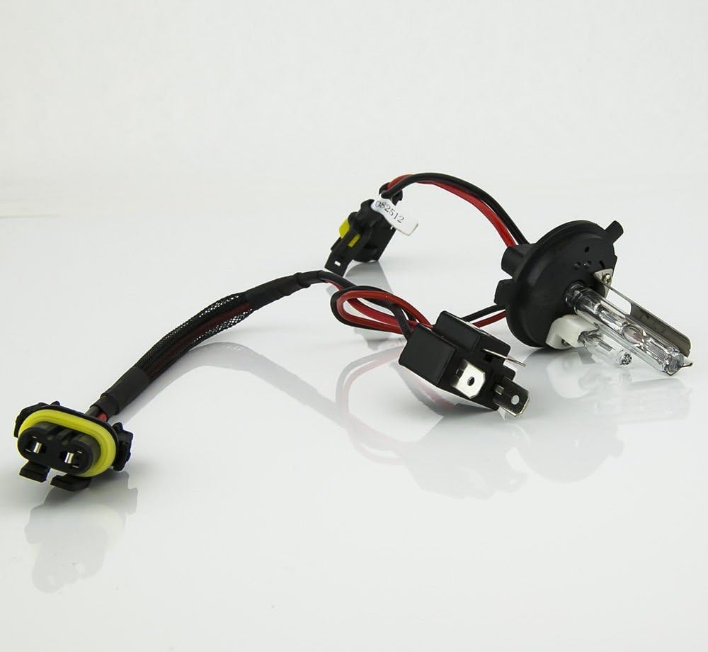 Xentec 55W Ballasts Bundle with 2 Xenon Bulbs H4 (hb2/9003) Hi/Lo Halogen 12000K