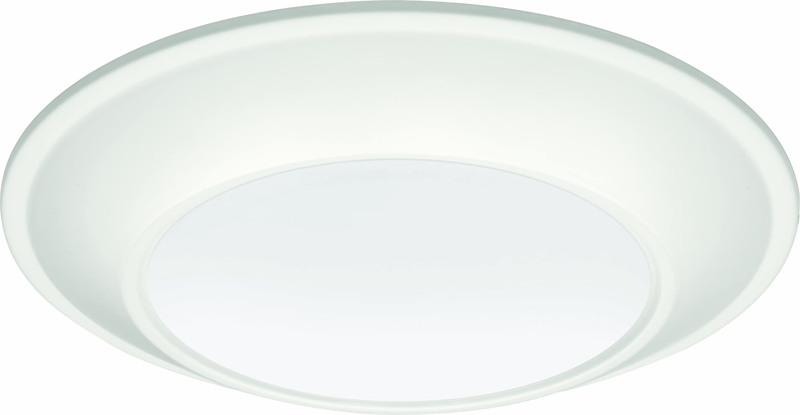 Juno JSBT 6-Inch SlimBasics Tapered Disk Downlight, Switchable, White (1 Pack)