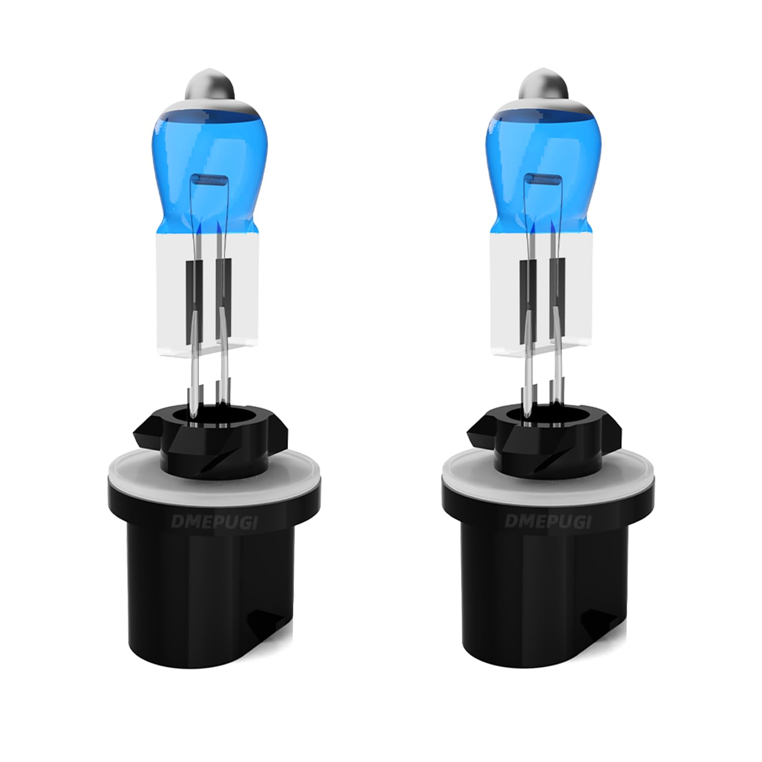DMEPUGI Compatible With Chevy Silverado 1500 1999-2002 halogen Headlight Bulbs,880 Fog Lights,Plug N Play,Super Bright 6000K Whi