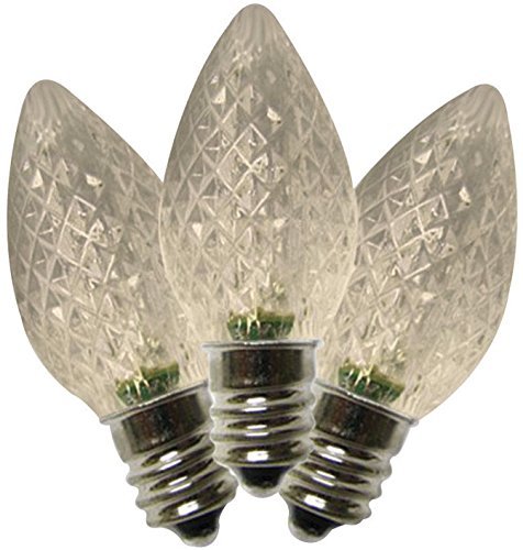 Holiday Bright Lights BU25LEDFc7-TWWA BX25 c7 LED christmas Replacement Bulb  Warm White