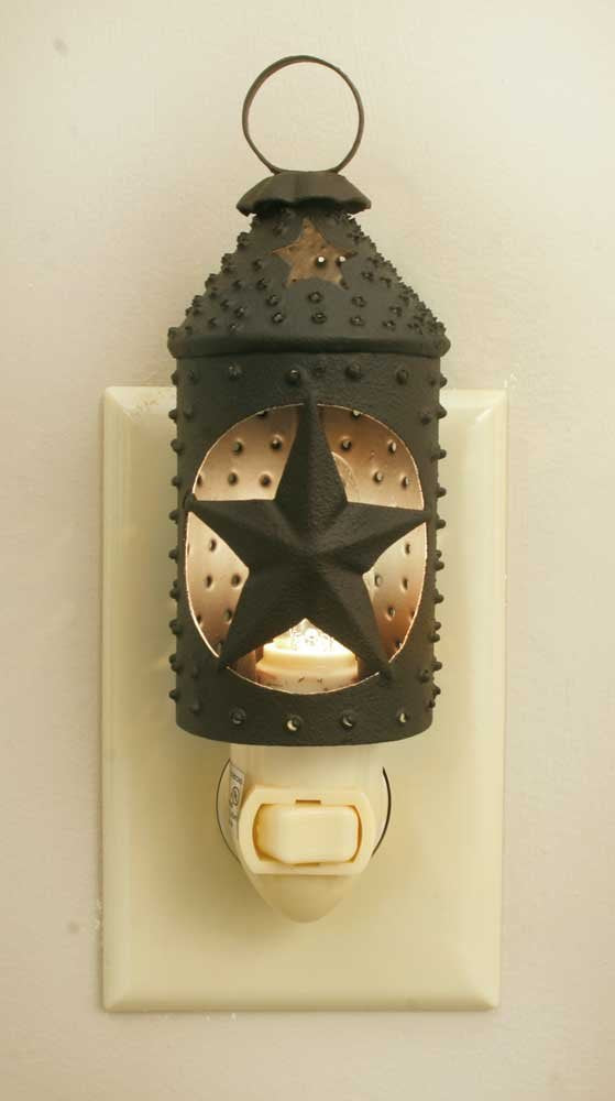 Punched Star Paul Revere Night Light - Box of 6
