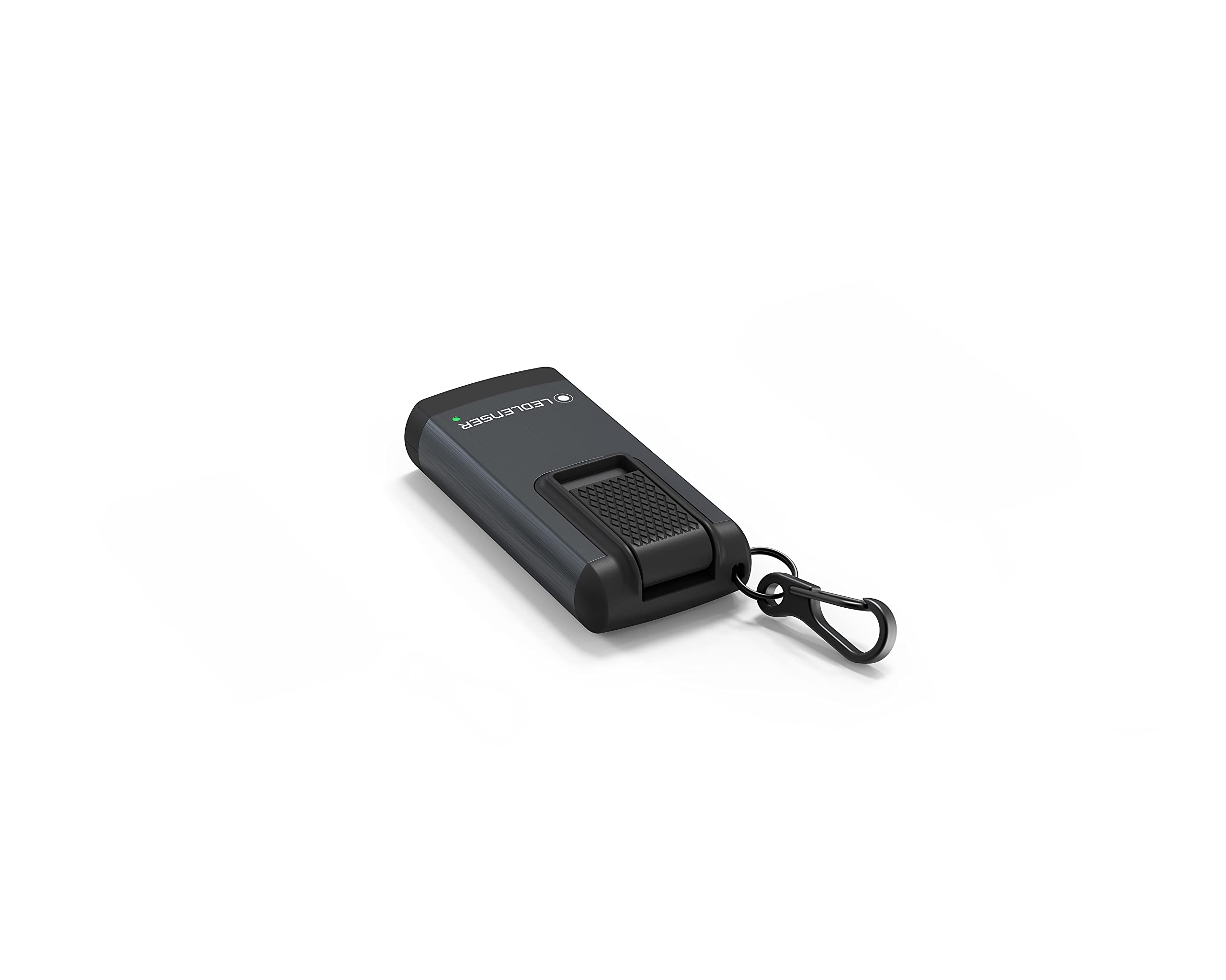 Ledlenser K6R Grey Keychain Light| LED Configuration - Power LED | Luminosity - MAX 400 lm | Lighting Range - MAX 10h |Rechargea