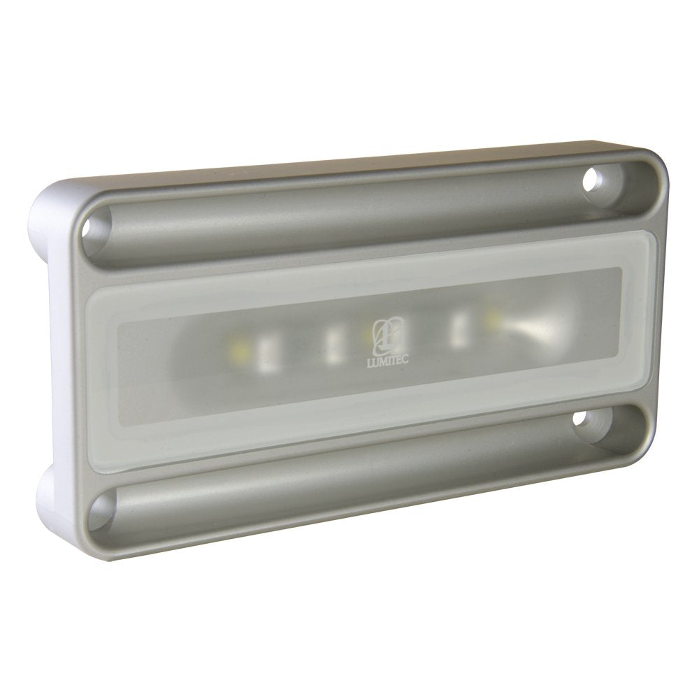 Lumitec Nevis2 Engine Room White/Blue Led Light Brushed Finish 12/24V