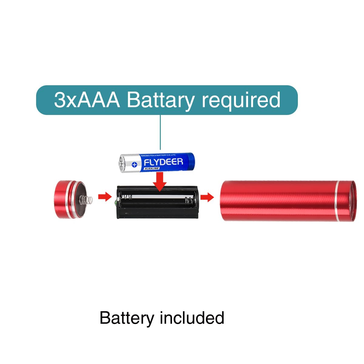 Chase Authentic Kunhe 6 Pack Red Light Mini Led Flashlight Small Flashlights Flash Light For Astronomy Aviation Night Animal Observation