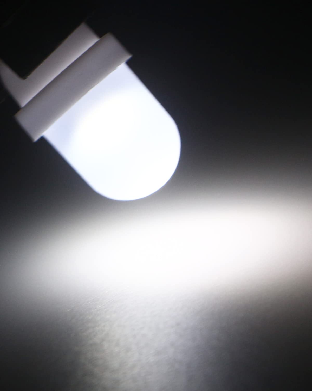 Keiurot 555 Bulb 6V 6.3V White Led For Pinball Machines, Nonpolarity, Pack