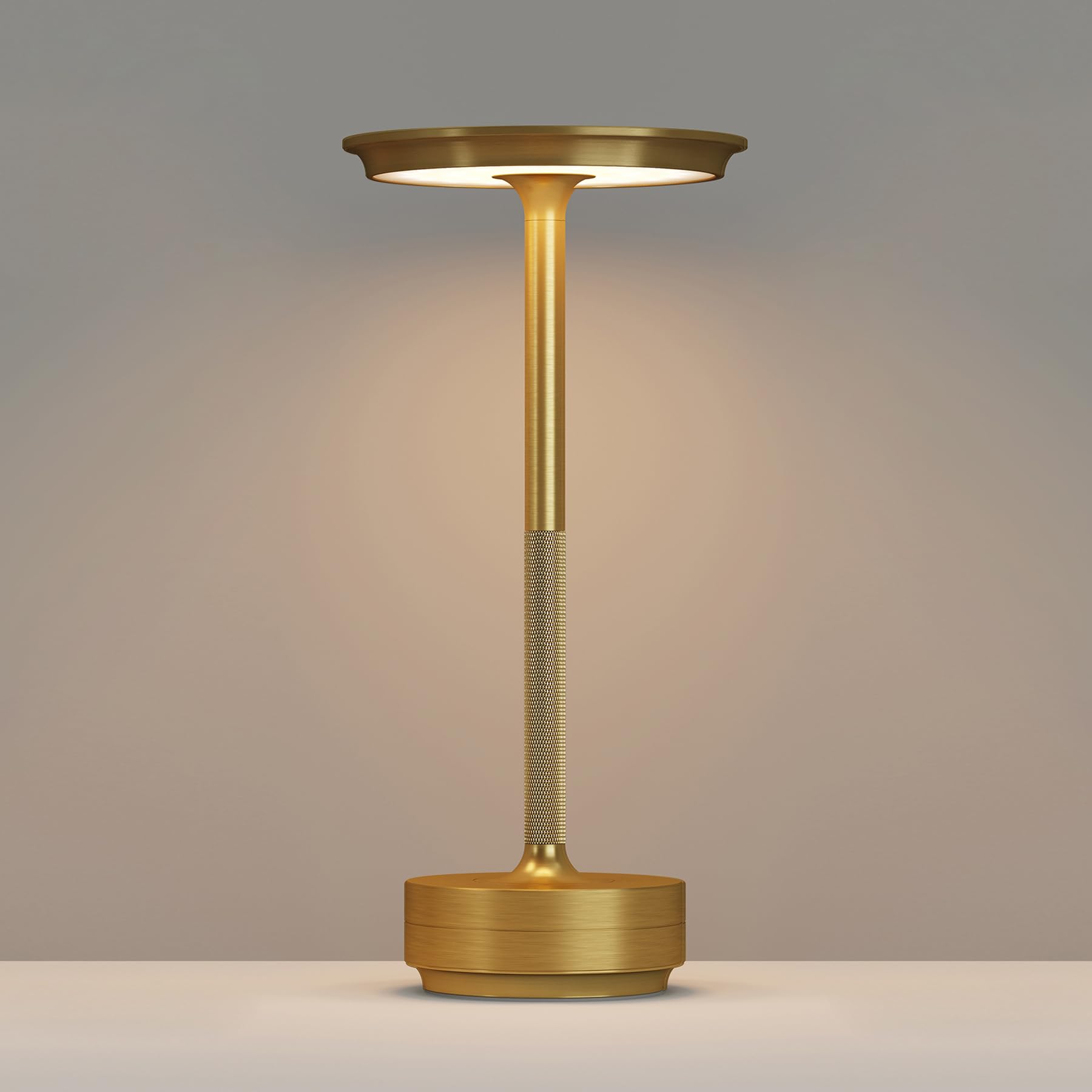 Fdidc Rechargeable Cordless Table Lamps,Portable 5000Mah Table Light Touch 3 Color Stepless Dimming Battery Powered Led Table La