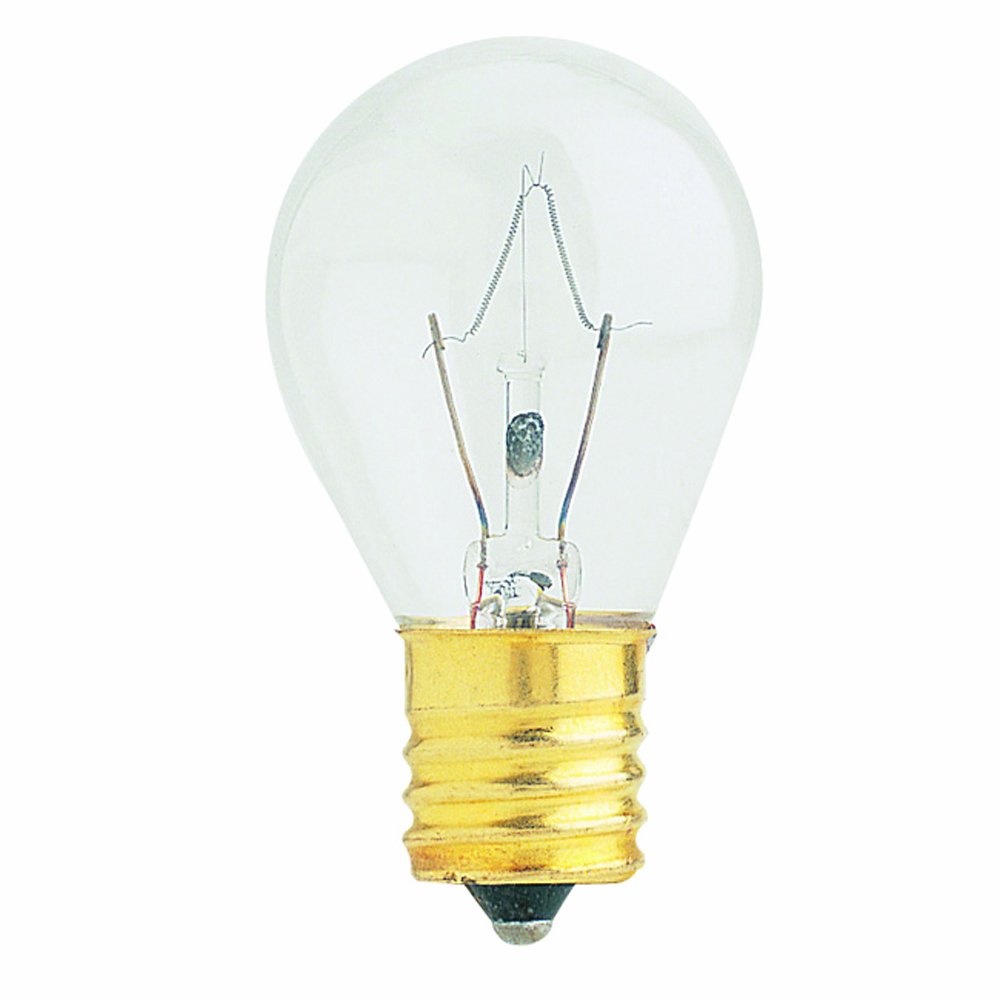 Feit Electric 25-Watt S11 Incandescent Light Bulb, 2700K Soft White, Glass, 2.2in H x 1.4in D, Pack of 