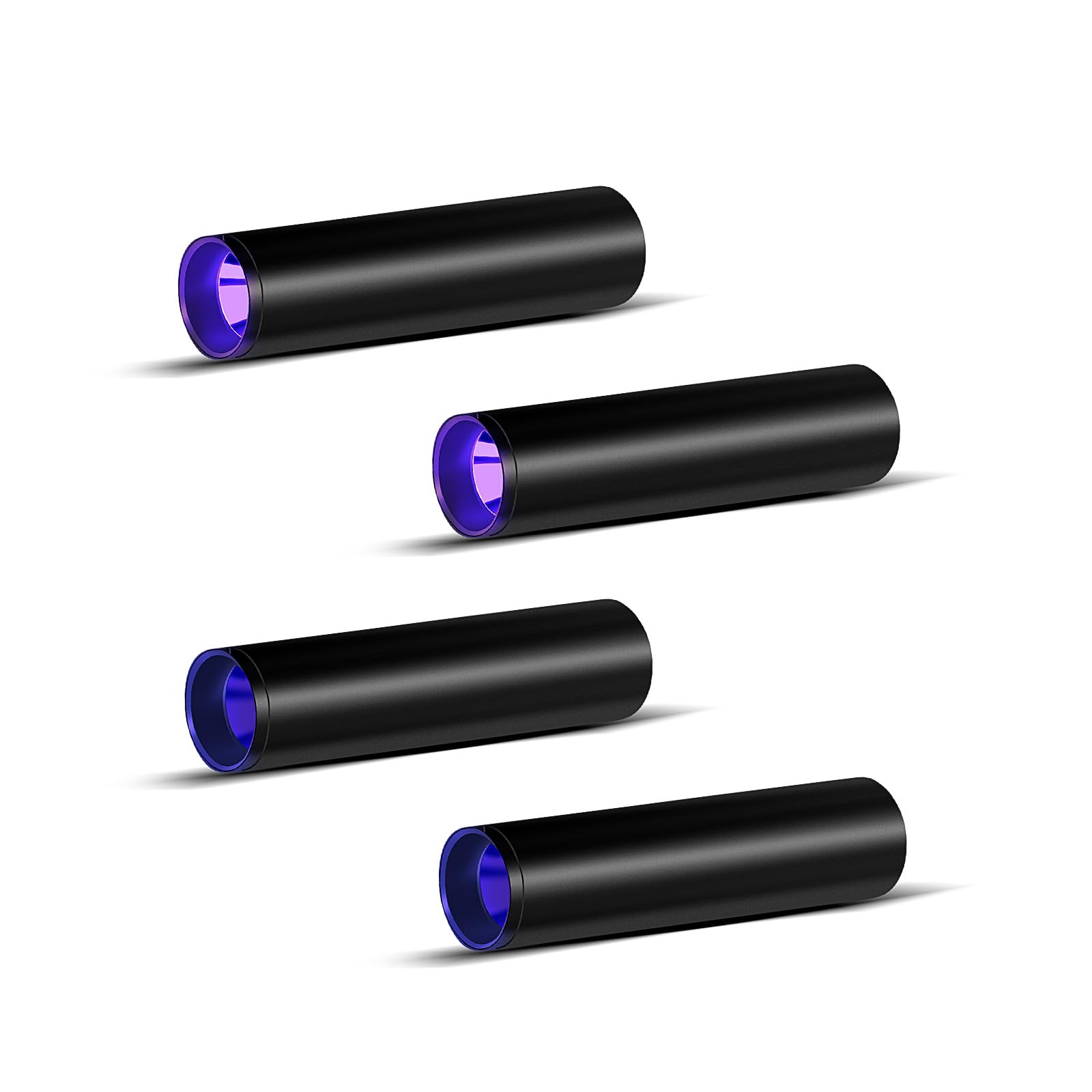 Uv Flashlight 365Nm & 395Nm Uv Light, Mini Powerful Rechargeable Black Light, Usb Led Ultraviolet Flashlights Pet Urine Detector
