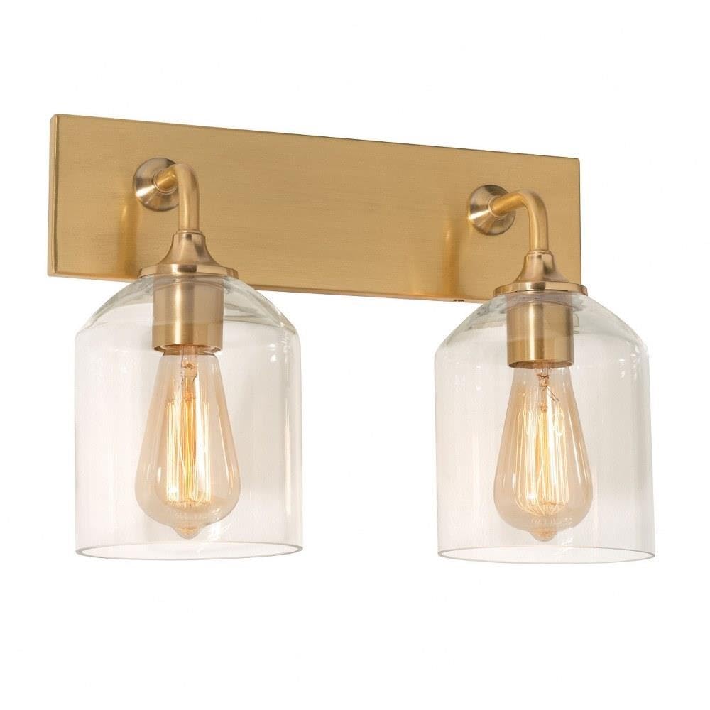 AFX Lighting William 15 Vanity - Satin Brass
