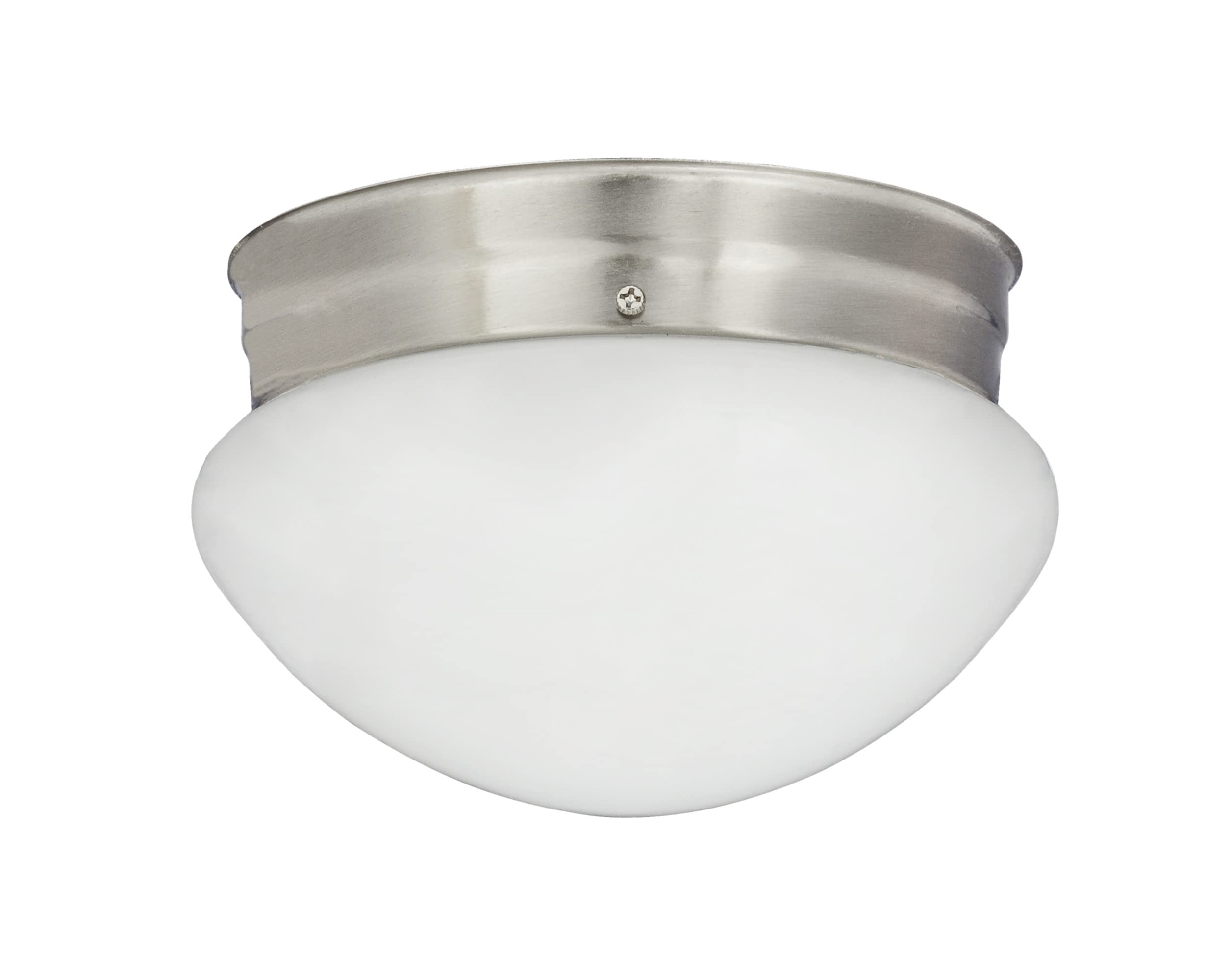 Miseno ML14272-BN Miseno ML14272 1 Light 8" Wide Flush Mount Bowl Ceiling Fixture