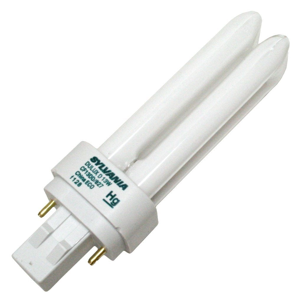 SYLVANIA CF13DD 13W Warm White Lamp, Glass, 1 Count, Model 21117