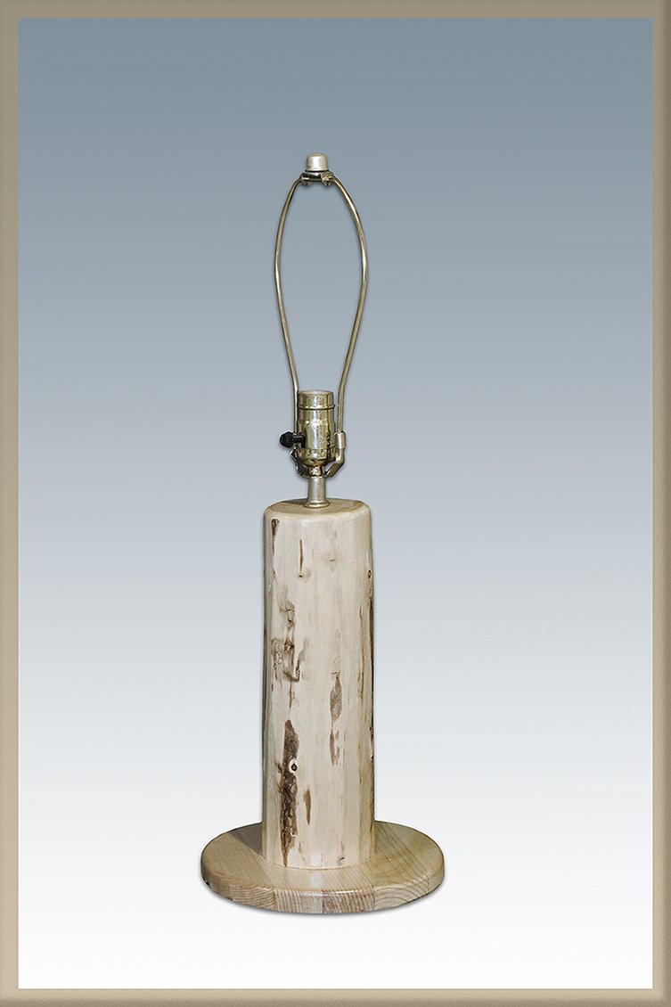 Montana Woodworks Collection Table Lamp, Ready To Finish