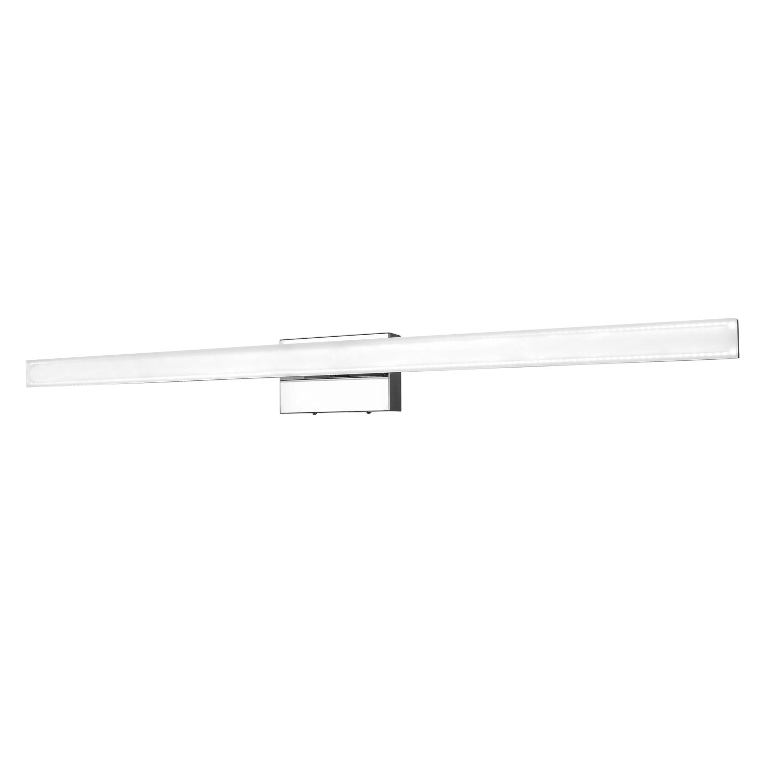 Mirrea 48In Modern Led Vanity Light For Bathroom Lighting Dimmable 46W Chromed (Cold White 5000K)