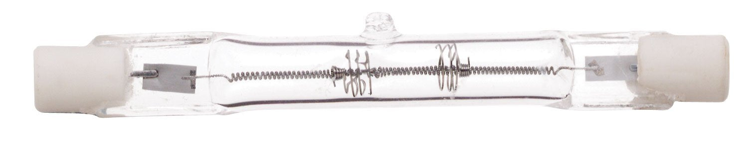 Satco S3497 1/Card 120V 500-Watt T3 R7S Base Light Bulb, Clear