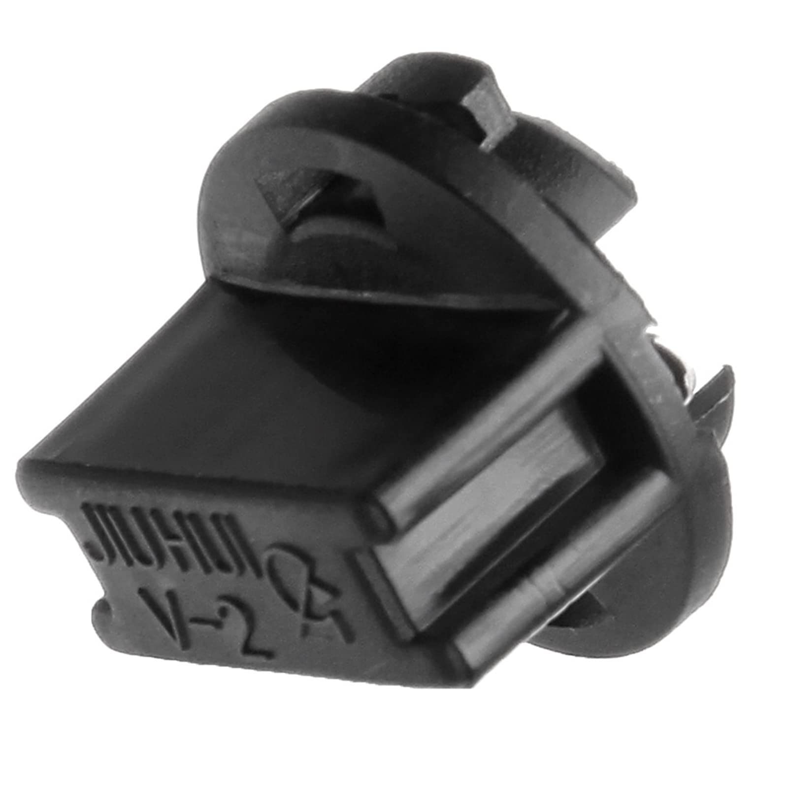 Cciyu 4 Pack 168/194 T10 Twist Lock Wedge Instrument Panel Dash Light Bulb Base Socket Replacement Fit For T10/194/168(T3-1/4) Type For Miniature Wedge Base Bulbs