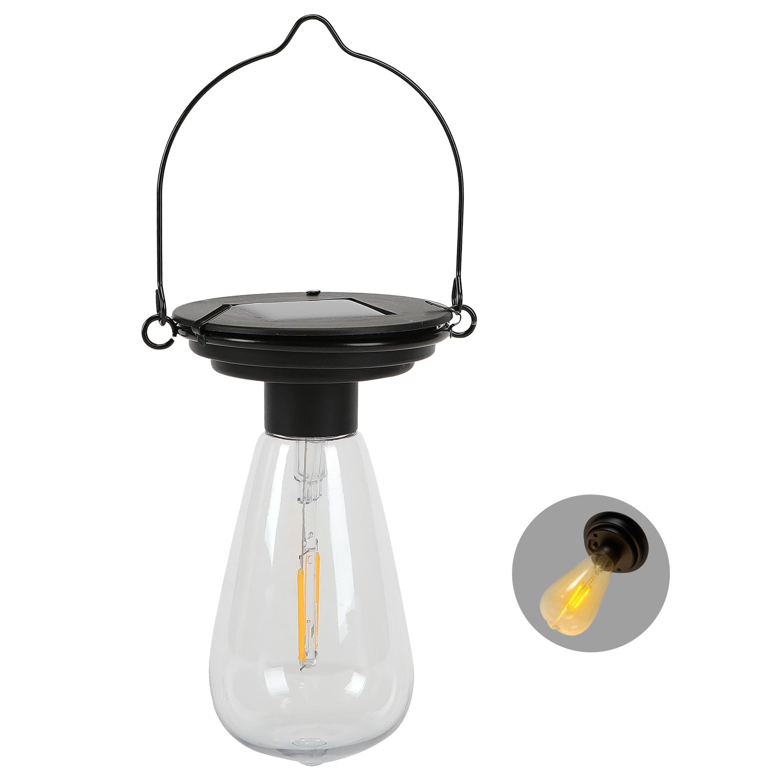 Replacement Solar Light Tops-Solar Light Bulbs for Outside-Replacement Lights for Lanterns 1 Pack,One Thing, Three Uses, Suitabl