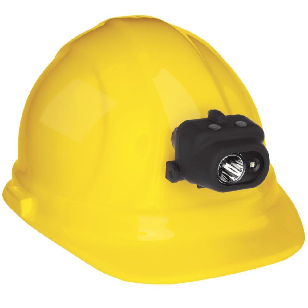 Nightstick Nsp-4608Bc Multi Function Clip-On Led Headlamp, Spotlight, White Floodlight, Black Body, Multicolor
