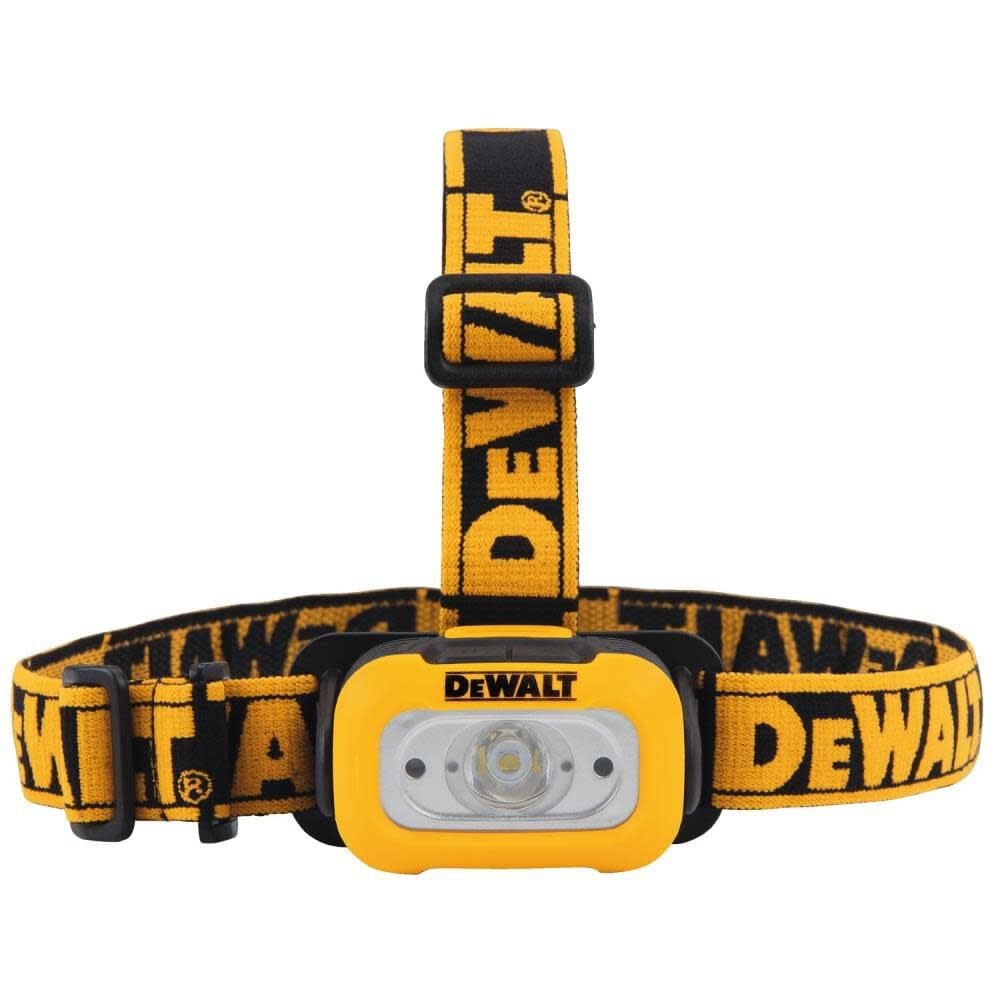 DEWALT Headlamp, 200 Lumens, Yellow, Model DWHT81424