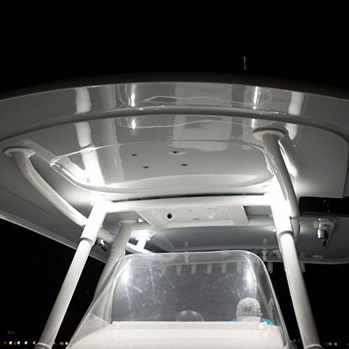 Lumitec Mirage LED Down Light, Flush Mount, One Size, White Non-Dimming, Model 113123