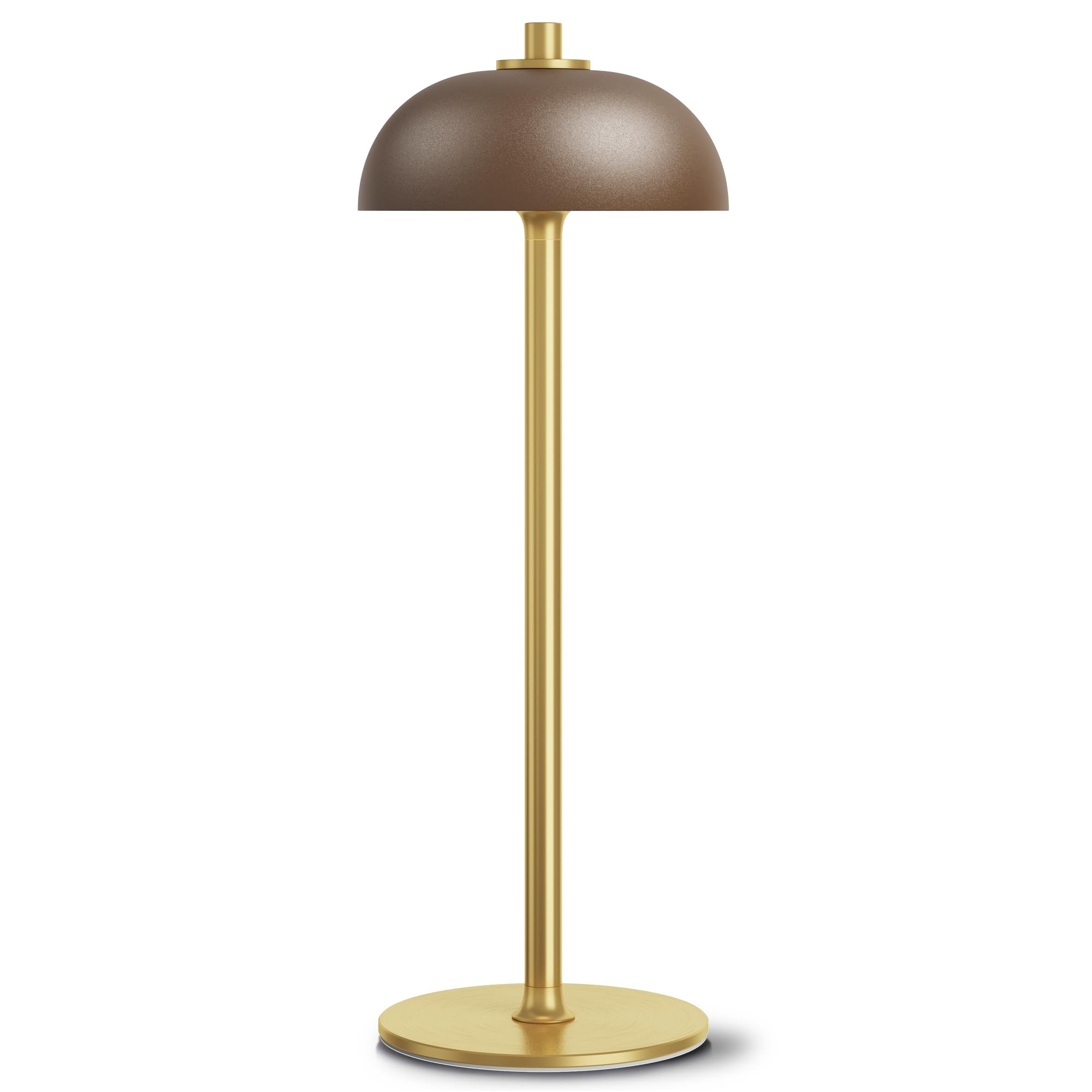 JONEMO Rechargeable Cordless Table Lamp - 5000mAh Battery Powered Lamp, 3 Color Modes Stepless Dimming LED Table Light with Memo