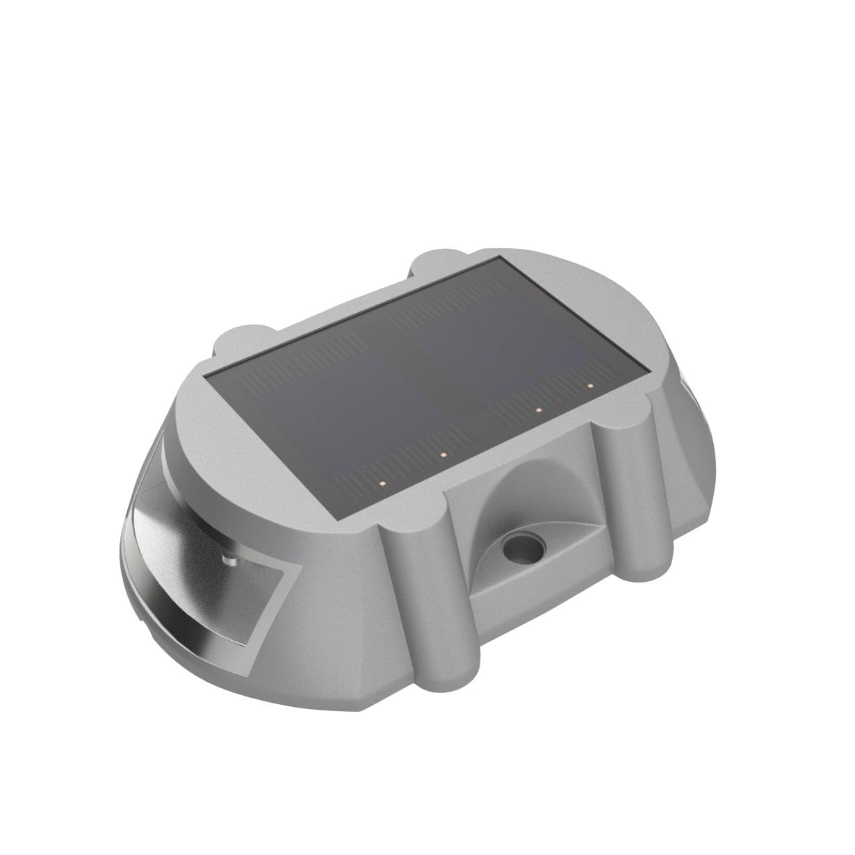 Sunwind Blue Solar Led Lights - 4 Pack Solar Deck Lights Blue Marker Solar Lights Outdoor For Garden, Driveway, Pathway, Patio