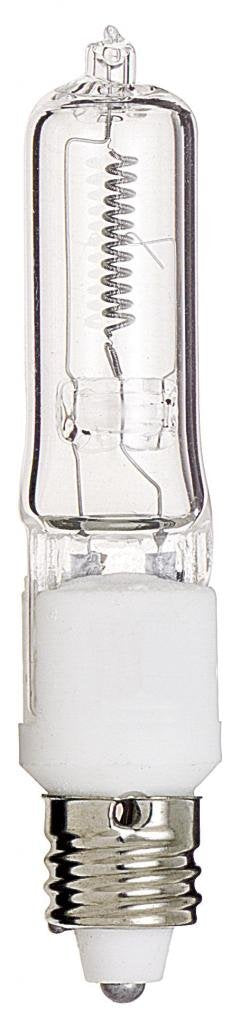 Kor (Pack Of 10) Q50Cl/Mc - 50 Watt Jd T4 E11 Mini Candelabra Base 120V Clear Light Bulbs