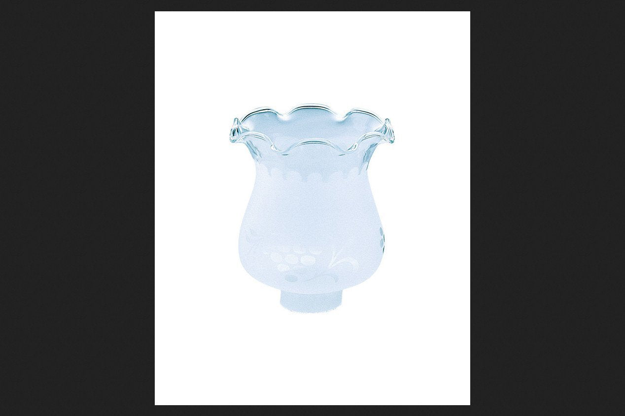 Westinghouse Vase White Glass Lamp Shade 1 pk