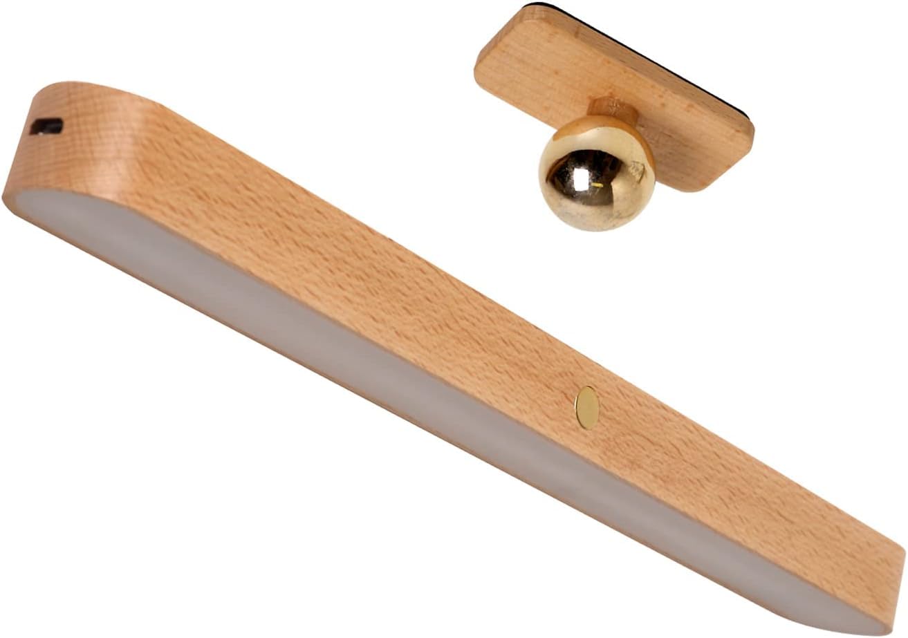 Led Rechargeable Bathroom Light Fixtures Three-Level Dimmable Touch Control Vanity Lights,Magnetic Vanity Light Bar For Bathroom