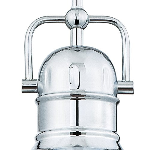 Westinghouse Boswell Pendant Light, Chrome, Standard Size, Model 63085A, Acrylic Material
