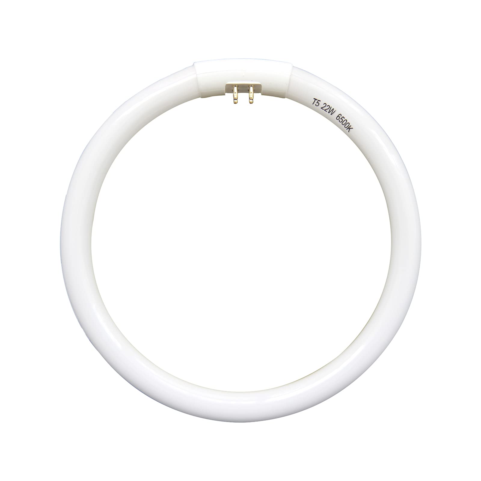 Dameiol T5 22W Circular Bulb Light Replacement for Makeup Mirrors, 7.25 inch, White, Glass